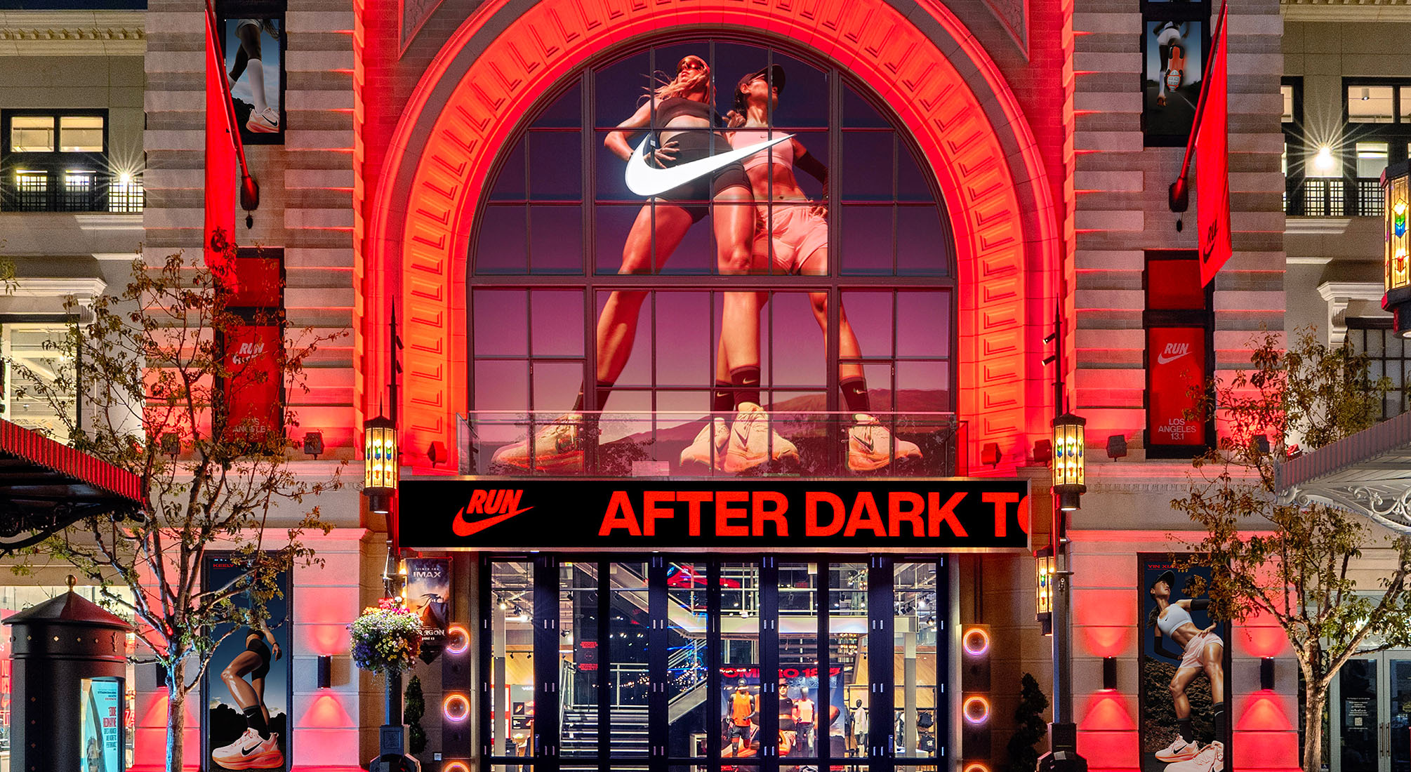 Nike Run After Dark Banner